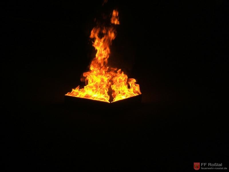 Bild 21 von 26 Brandeinsatz in der Nacht
