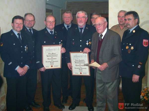 Bild 1 von 2 von links: Norbert S., Fritz Hetzel, Hans Winter, Fritz Nüchterlein, Anton Engelhard, Hans Bauer, Georg Schütze, Helmut Arold und Reiner W..