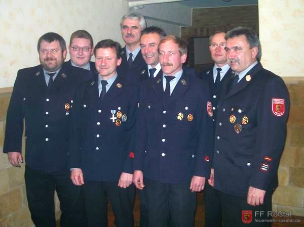 Bild 2 von 2 von links: Stefan Perzinger, Stefan Oppelt, Norbert S., Ernst Dimmlimng, Klaus Ohr, Martin Ungerer, Gerhard Drach und Reiner W.