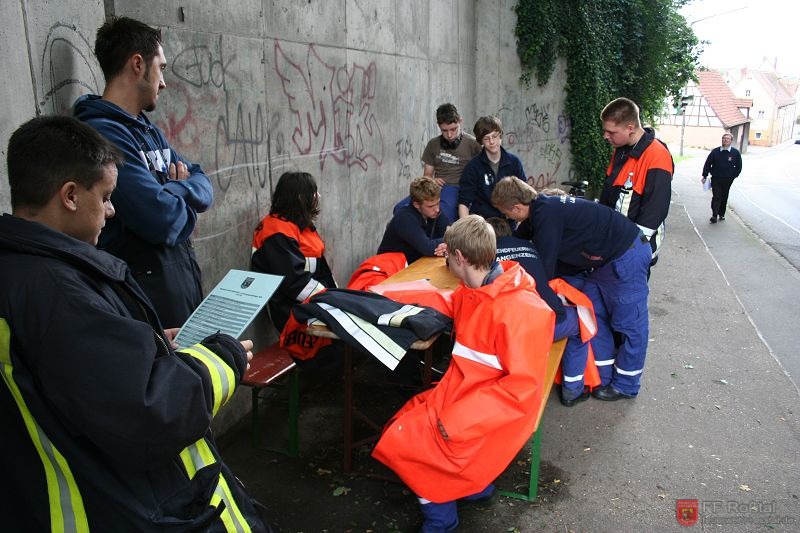 Bild 14 von 30 Die letzte Station mit einem Fragebogen: Unter der Winkelbrücke