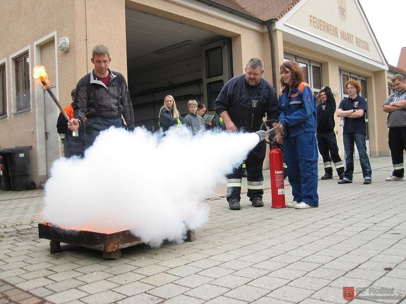 Bild 5 von 20 Feuer Löschen mit dem CO2-Löscher