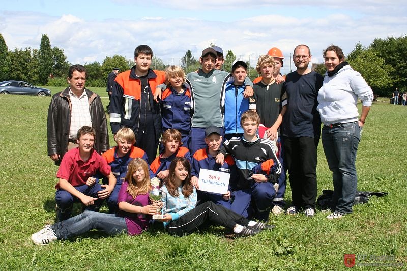 Bild 13 von 13 Die Sieger des Orientierungslaufs: Die Feuerwehr Tuchenbach