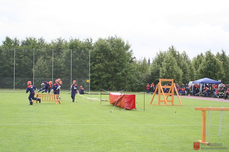 Bild 11 von 19 Jugendfeuerwehr Tuchenbach: Vorführung des Bundeswettbewerbs der Deutschen Jugendfeuerwehr