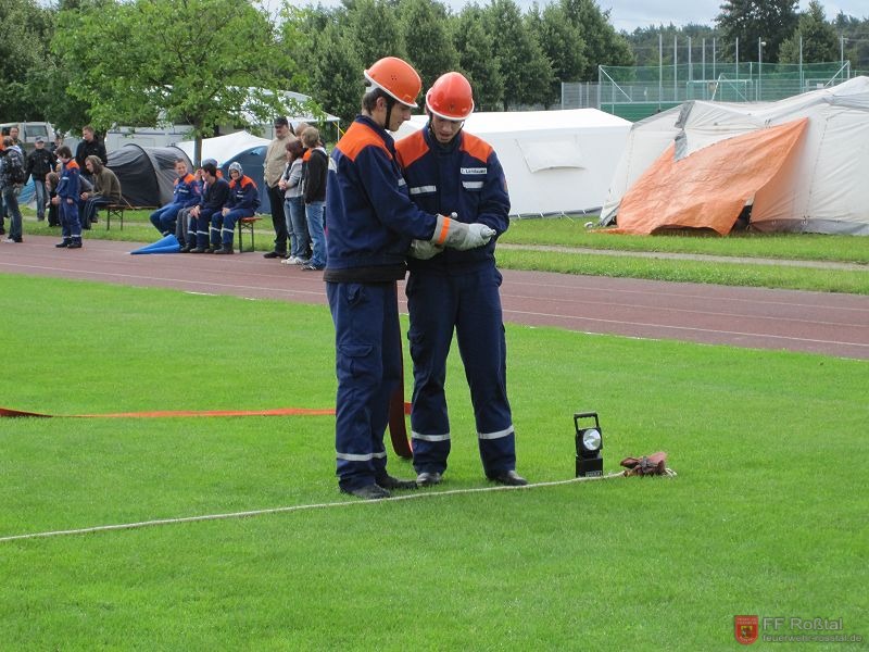 Bild 14 von 19 Jugendfeuerwehr Tuchenbach: Vorführung des Bundeswettbewerbs der Deutschen Jugendfeuerwehr