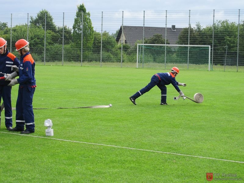 Bild 15 von 19 Jugendfeuerwehr Tuchenbach: Vorführung des Bundeswettbewerbs der Deutschen Jugendfeuerwehr