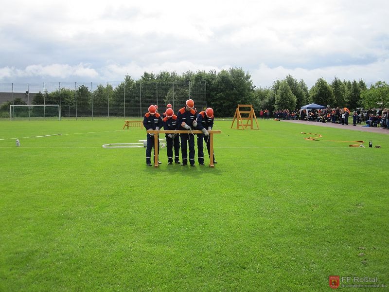 Bild 18 von 19 Jugendfeuerwehr Tuchenbach: Vorführung des Bundeswettbewerbs der Deutschen Jugendfeuerwehr