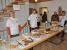 Nahezu alle der 60 Kuchen konnten verkauft werden.
  