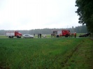 Die Feuerwehr war nur zur Sicherung der Unfallstelle vor Ort.
  