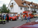 Fahrzeuge von links nach rechts: ELW der FF Rotal...
  