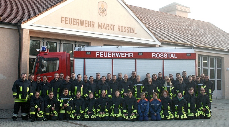 Gruppenfoto der aktiven Mannschaft